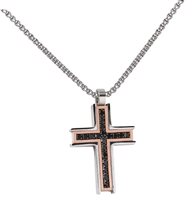 Anhänger Rosso Amante Herr in Stahl Spinello UCN814QA